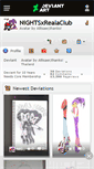 Mobile Screenshot of nightsxrealaclub.deviantart.com