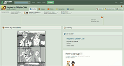 Desktop Screenshot of hayner-x-ollete-club.deviantart.com