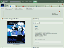 Tablet Screenshot of kiere.deviantart.com