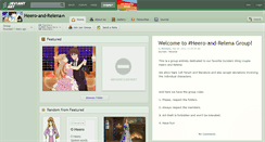 Desktop Screenshot of heero-and-relena.deviantart.com