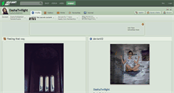 Desktop Screenshot of dashatwilight.deviantart.com