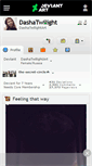 Mobile Screenshot of dashatwilight.deviantart.com