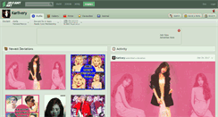 Desktop Screenshot of karlivery.deviantart.com