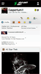 Mobile Screenshot of casperium.deviantart.com