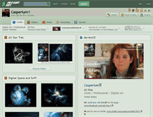 Tablet Screenshot of casperium.deviantart.com