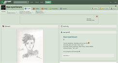 Desktop Screenshot of blue-eyed-lenore.deviantart.com