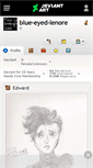 Mobile Screenshot of blue-eyed-lenore.deviantart.com