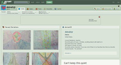 Desktop Screenshot of debralizjr.deviantart.com