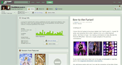 Desktop Screenshot of goddesslove.deviantart.com