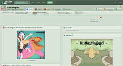 Desktop Screenshot of kutkumegsan.deviantart.com
