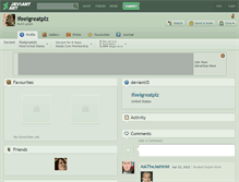 Tablet Screenshot of ifeelgreatplz.deviantart.com
