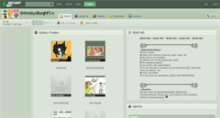 Desktop Screenshot of grimsleyxburghfc.deviantart.com