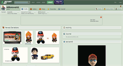 Desktop Screenshot of miltonsworld.deviantart.com