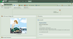Desktop Screenshot of mephistowaltz.deviantart.com