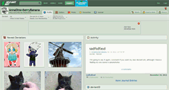Desktop Screenshot of annastrawberrybanana.deviantart.com