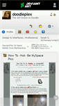 Mobile Screenshot of doodleplex.deviantart.com