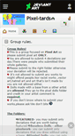Mobile Screenshot of pixel-tards.deviantart.com