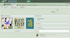 Desktop Screenshot of garret-ferret.deviantart.com