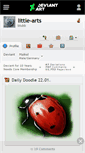 Mobile Screenshot of little-arts.deviantart.com