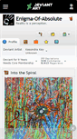 Mobile Screenshot of enigma-of-absolute.deviantart.com
