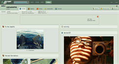 Desktop Screenshot of canuseeme.deviantart.com