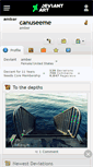 Mobile Screenshot of canuseeme.deviantart.com