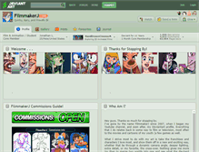 Tablet Screenshot of filmmakerj.deviantart.com