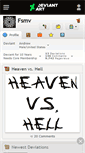 Mobile Screenshot of fsmv.deviantart.com