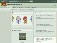 Tablet Screenshot of inazumaelevensuperfc.deviantart.com
