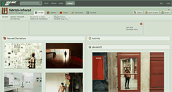 Desktop Screenshot of fabrizio-infrared.deviantart.com