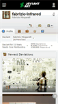 Mobile Screenshot of fabrizio-infrared.deviantart.com