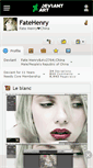 Mobile Screenshot of fatehenry.deviantart.com