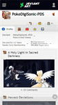 Mobile Screenshot of pokedigisonic-pds.deviantart.com