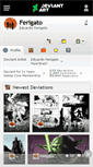 Mobile Screenshot of ferigato.deviantart.com