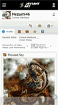 Mobile Screenshot of nezumi46.deviantart.com