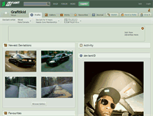 Tablet Screenshot of grafitikid.deviantart.com