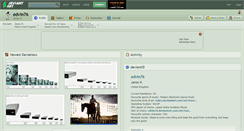 Desktop Screenshot of edvin76.deviantart.com