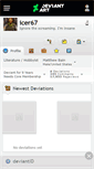 Mobile Screenshot of icer67.deviantart.com