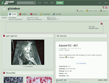 Tablet Screenshot of goosebear.deviantart.com
