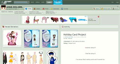 Desktop Screenshot of anime-dog-grrl.deviantart.com