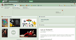 Desktop Screenshot of johnnyparadise.deviantart.com