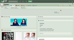 Desktop Screenshot of elisshian.deviantart.com