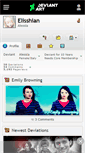 Mobile Screenshot of elisshian.deviantart.com