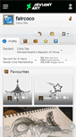 Mobile Screenshot of faircoco.deviantart.com