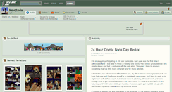 Desktop Screenshot of nevdtavia.deviantart.com