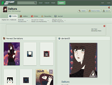 Tablet Screenshot of daikura.deviantart.com