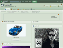 Tablet Screenshot of hoshiboshi.deviantart.com