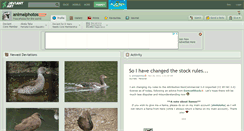Desktop Screenshot of animalphotos.deviantart.com