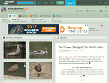 Tablet Screenshot of animalphotos.deviantart.com