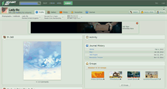 Desktop Screenshot of lady-ro.deviantart.com